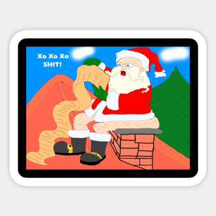 Santa Sticker